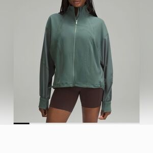 lululemon athletica Sage Green Full-Zip Jacket